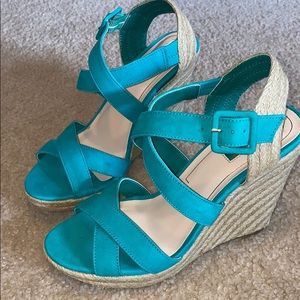 NEVER WORN Jessica Simpson Jamey wedges